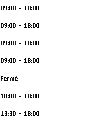 Meestal Assimilatie donker Meubelen Stoeltje Balen Heures d'ouverture et horaire - Ossenberg 42